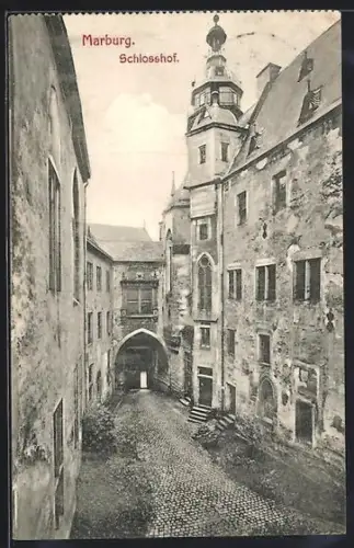 AK Marburg, Schlosshof