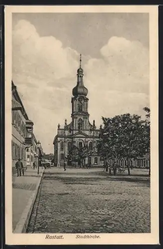 AK Rastatt, Stadtkirche