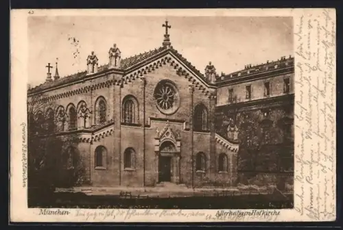 AK München, Allerheiligen-Hofkirche
