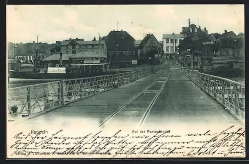 AK Kappeln, Pontonbrücke