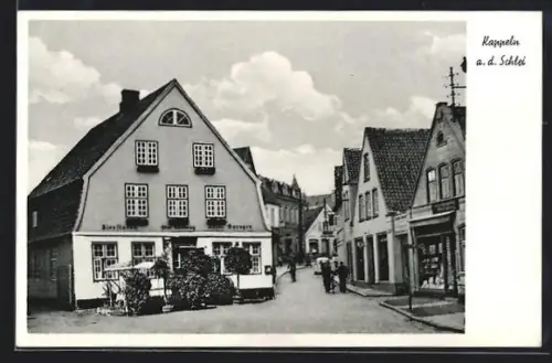 AK Kappeln a. d. Schlei, Alter Ratskrug, Inh. Fritz Bock, Strassenansicht