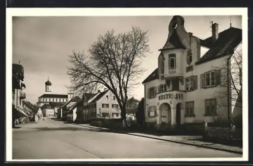 AK Stockach /Baden, Eisenbahnstrasse