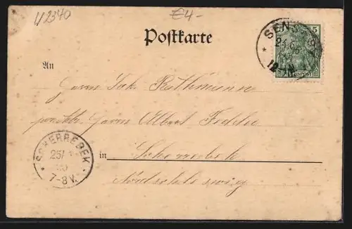 AK Kappeln, Strand-Hotel, Steg, Boote