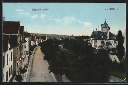 AK Villingen, Friedrichstrasse