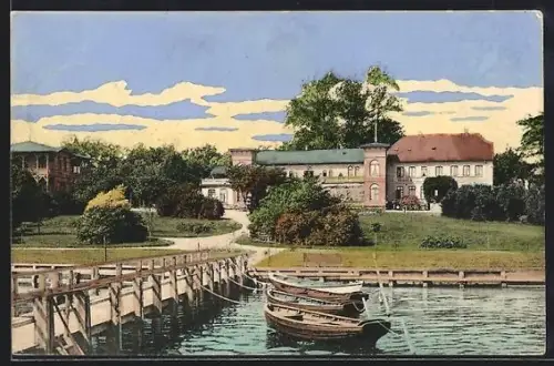 AK Kappeln, Strandhotel und Bootsanleger