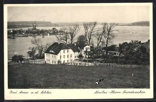 AK Bad Arnis a. d. Schlei, Nicolai-Heim Sandsacker