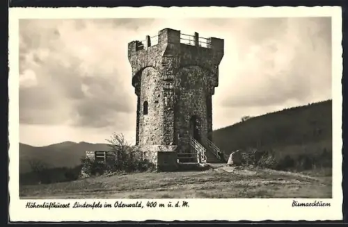 AK Lindenfels im Odenwald, Bismarckturm