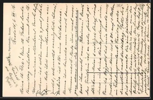 AK Rastatt, Bahnhof mit Strassenpartie