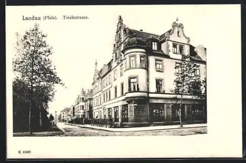 AK Landau /Pfalz, Teichstrasse