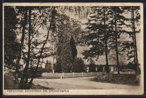 AK Rothenbek, Forsthaus Rothenbek am Sachsenwald