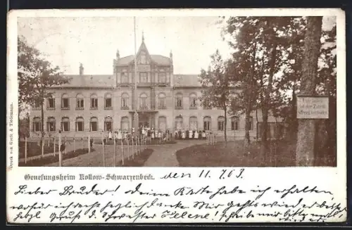 AK Kollow-Schwarzenbek, Genesungsheim