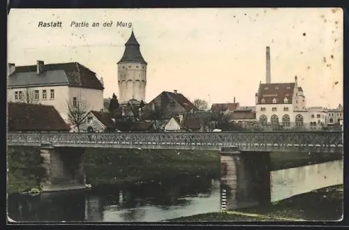 AK Rastatt, Partie an der Murg