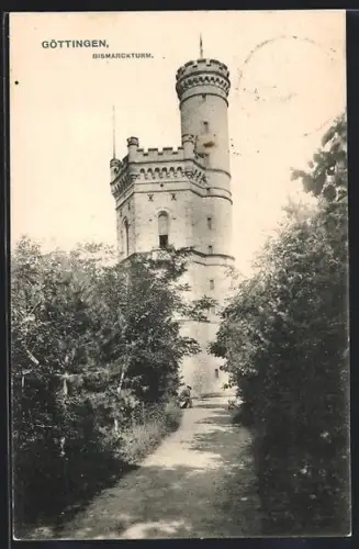 AK Göttingen, Weg hin zum Bismarckturm