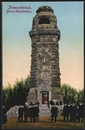 AK Porta Westfalica, Bismarcksäule