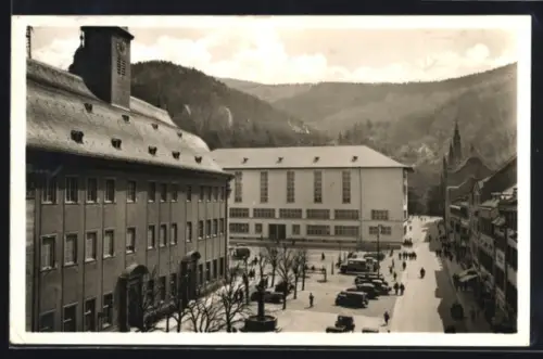 AK Heidelberg, Alte und neue Universität aus der Vogelschau
