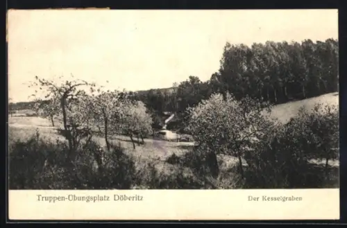 AK Döberitz, Truppen-Übungsplatz, Der Kesselgraben