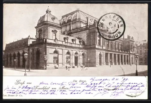 AK Frankfurt am Main, Die Börse