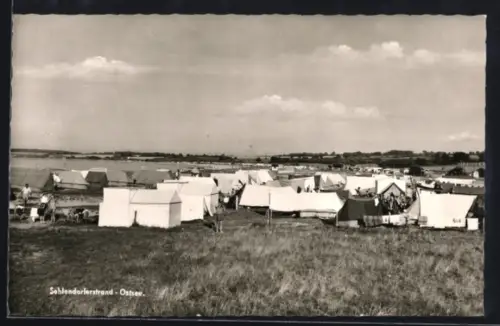 AK Sehlendorferstrand /Ostsee, Campingplatz am Strand