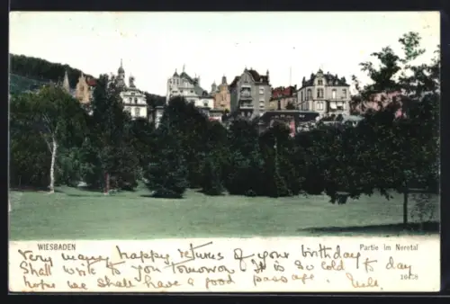 AK Wiesbaden, Partie im Nerotal
