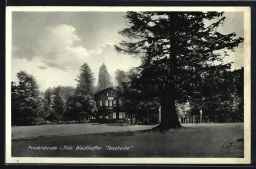 AK Friedrichroda, Restaurant und Waldkaffee Tanzbuche