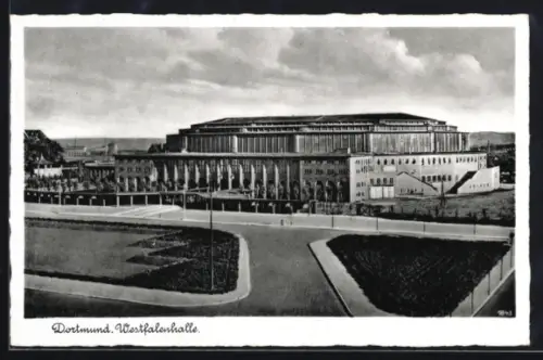 AK Dortmund, Westfalenhalle und Fliegerkommandantur