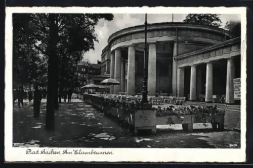 AK Bad Aachen, Am Elisenbrunnen
