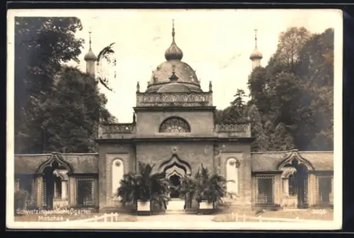 AK Schwetzingen, Schlossgarten, Moschee