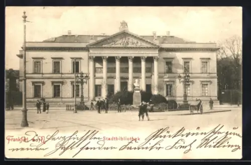 AK Frankfurt a. M., Stadtbibliothek