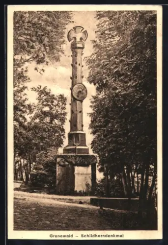 AK Grunewald, Schildhorndenkmal