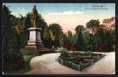 AK Dortmund, Kaiser-Friedrich-Denkmal