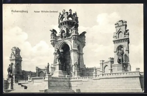 AK Hohensyburg, Kaiser Wilhelm-Denkmal