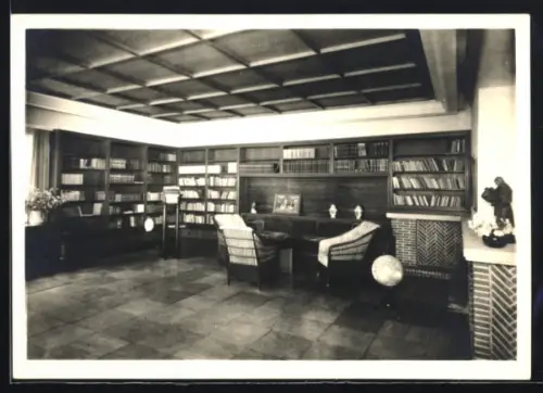 AK Hiddensee, Kloster, Gerhart-Hauptmann-Gedächtnisstätte, Arbeitsraum