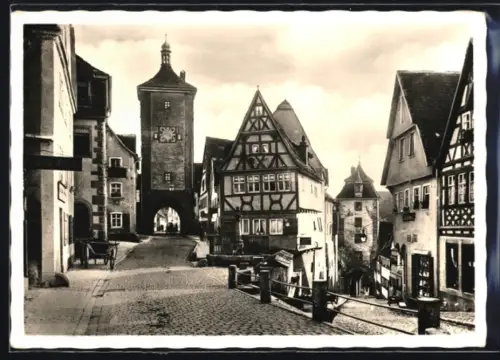 AK Rothenburg /Tauber, Plönlein