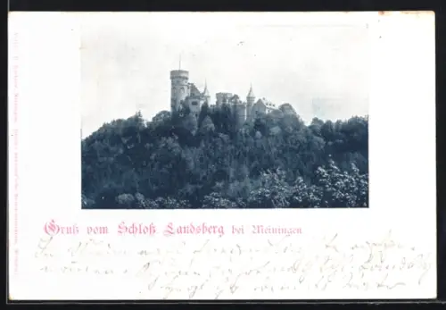 AK Meiningen / Thüringen, Schloss Landsberg