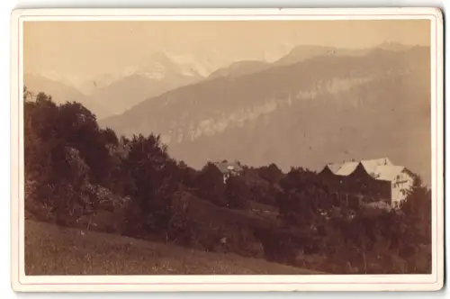Fotografie Ad. Braun & Cie, Paris, 43 Avenue de l`Opéra, Ansicht St. Beatenberg, Le Kurhaus