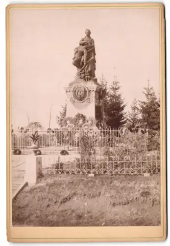 Fotografie J. Royer, Nancy, Rue de la Salpêtrière 1, Ansicht Mars-la-Tour, Nationaldenkmal der Franzosen