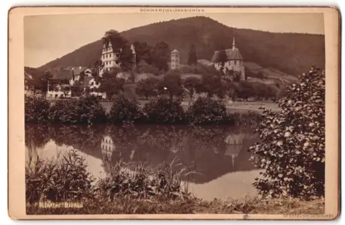 Fotografie Atelier C. Fuchs, Calw, Marktplatz, Ansicht Hirsau /Schwarzwald, Kloster Hirsau am Wasser