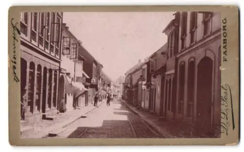 Fotografie D. L. Post, Faaborg, Ansicht Faaborg, Gronnegade