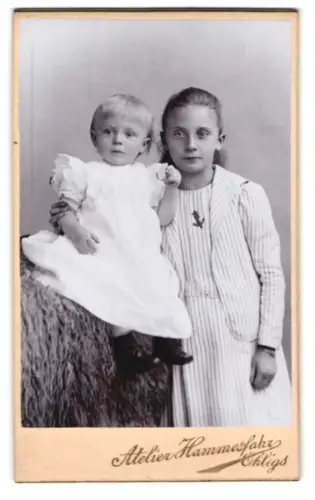 Fotografie W. Hammesfahr, Ohligs, Kinderporträt