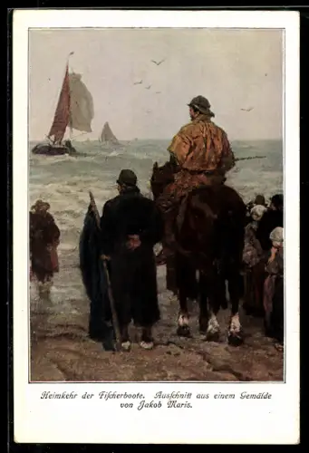 AK Heimkehr der Fischerboote