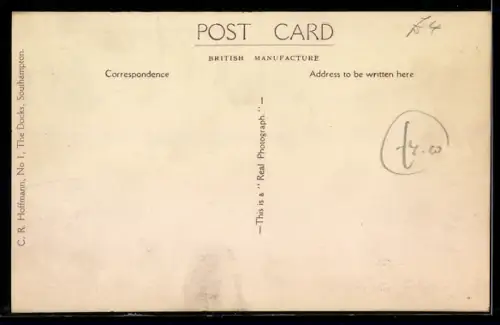 AK Passagierschiff R.M.S. Aquitania, Grill Room