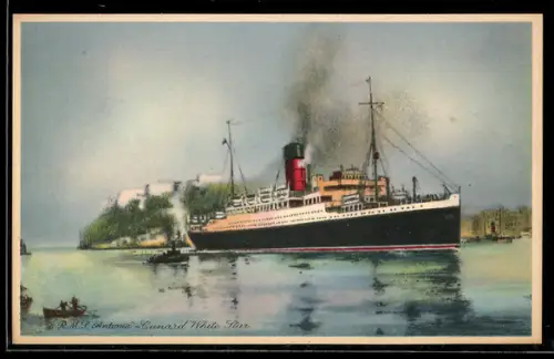 AK Passagierschiff RMS Antonia, Cunard White Star