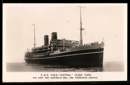 AK Passagierschiff R.M.S. Chitral der P. & O. Line