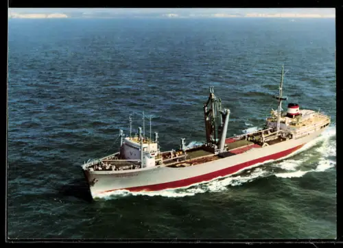 AK Handelsschiff MS Wachtfels mit 9717 BRT der Deutschen Dampfschifffahrts-Gesellschaft Hansa, Bremen