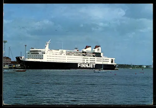 AK Helsinki, Passagierschiff Finnjet im Hafen