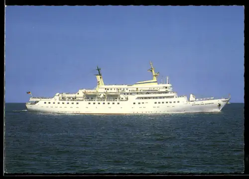 AK Seebäderschiff Wappen von Hamburg in Fahrt, Passagierschiff