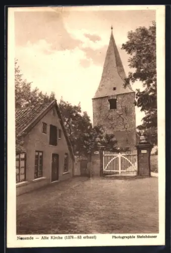 AK Neuende, Alte Kirche mit Tor
