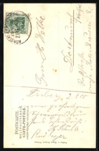 AK Triberg, Der Wasserfall