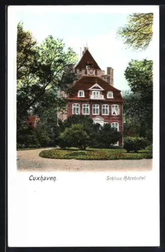 AK Cuxhaven, Schloss Ritzebüttel Aussenansicht