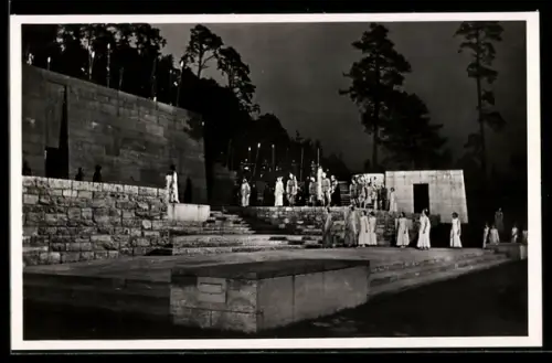 AK Berlin, Reichssportfeld, Freilichtbühne Dietrich Eckardt